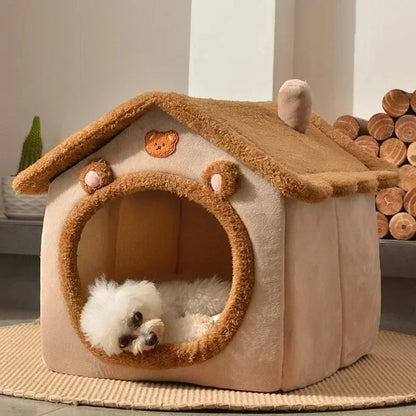 Cozy Winter Pet House
