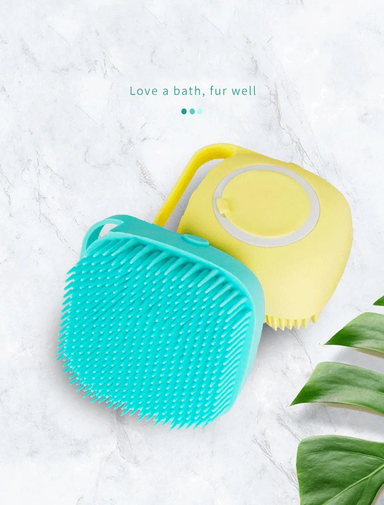 Gentle Pet Bath Brush