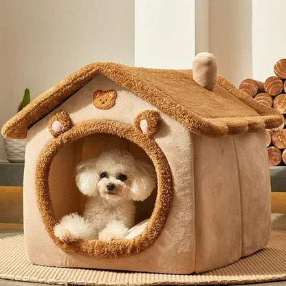 Cozy Winter Pet House