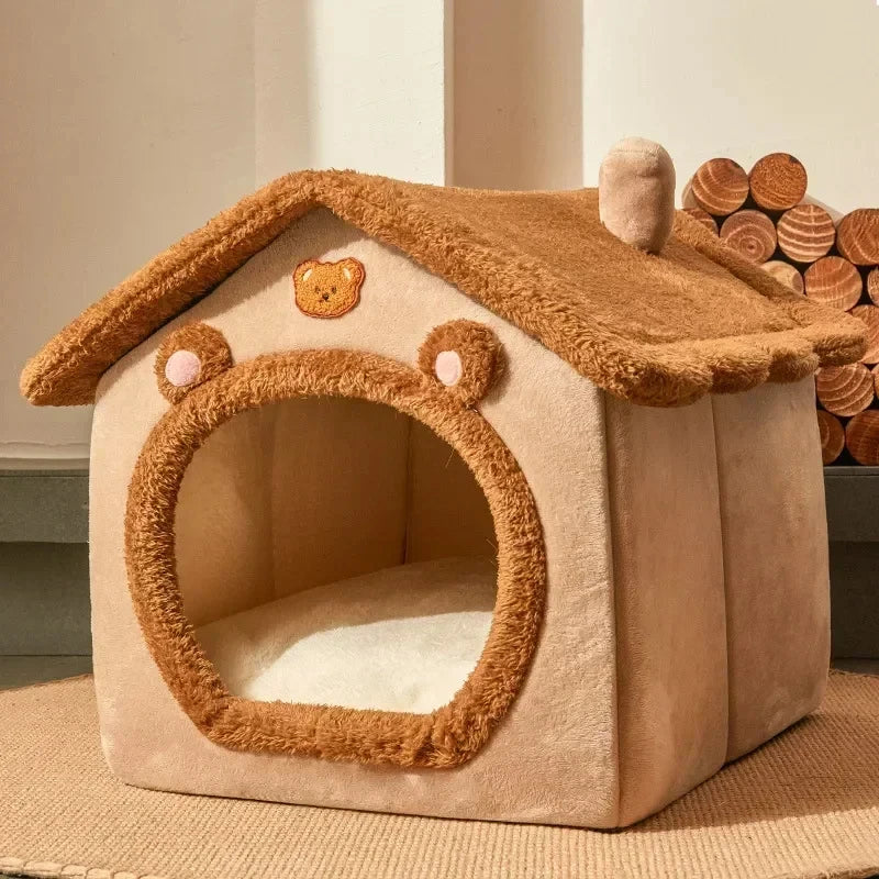 Cozy Winter Pet House