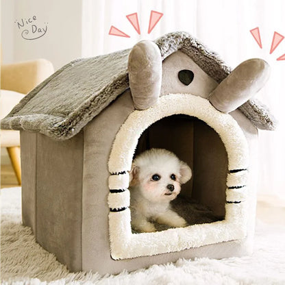 Cozy Winter Pet House