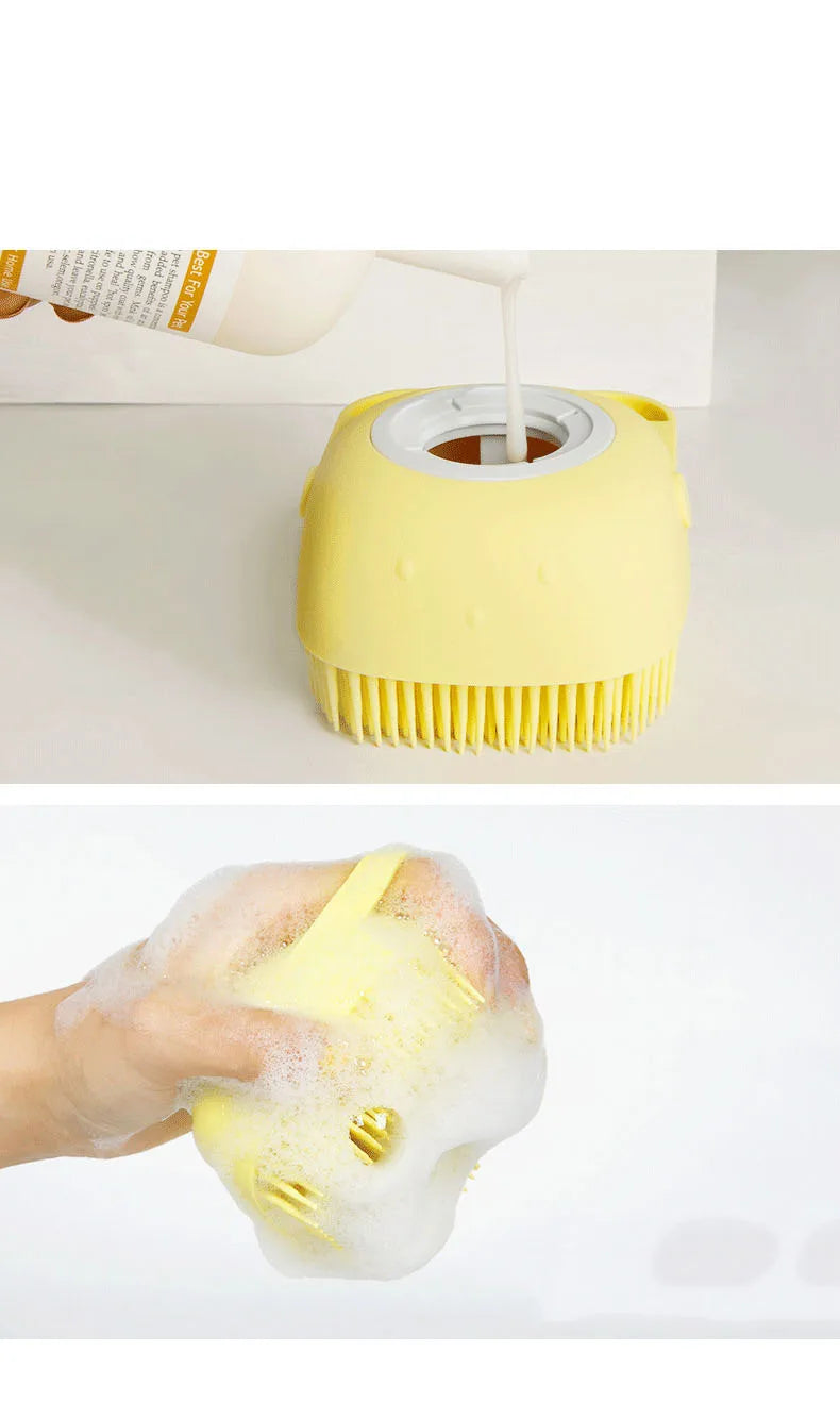 Gentle Pet Bath Brush