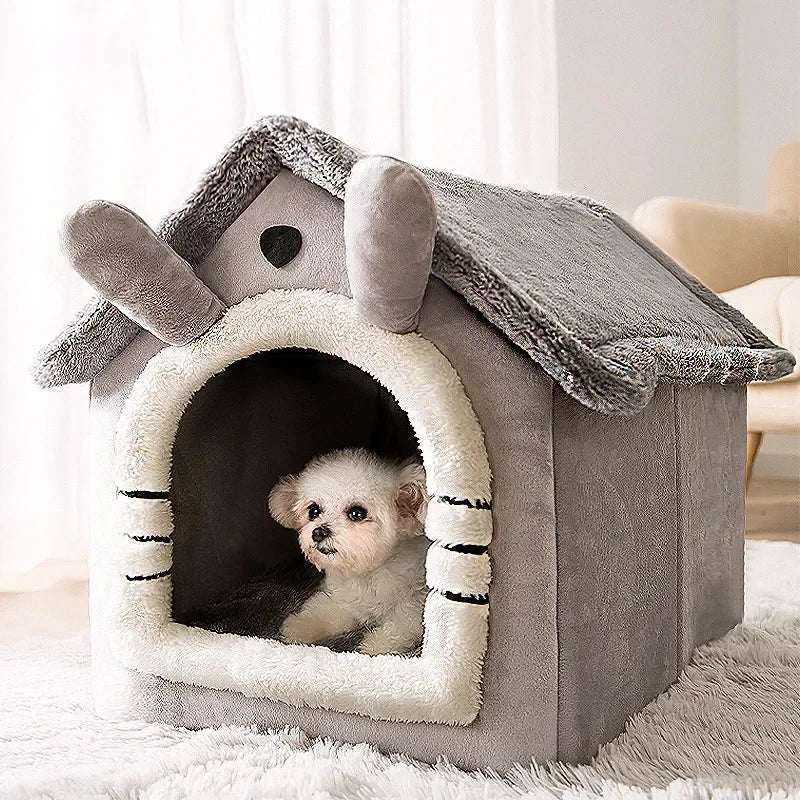 Cozy Winter Pet House